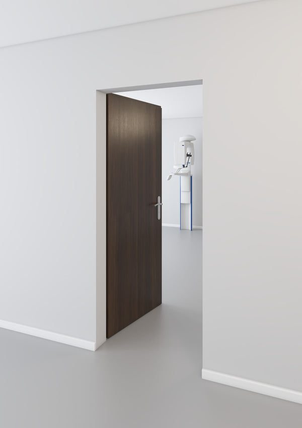 Walnut Veneer Door | Lead Lined Doors For X-Ray Rooms 