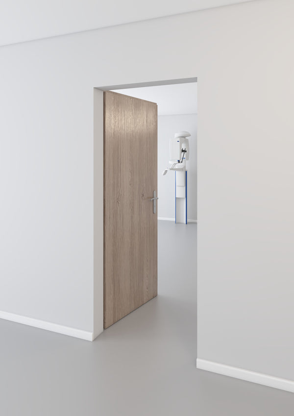 Grey Oak Door | Lead Lined X-Ray Door | X-Ray Door Company
